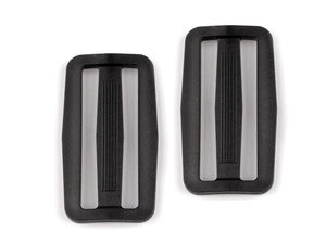 50mm Plastic Tri-Glide Slide Adjuster, Heavy-Duty Webbing Strap Slider for Backpacks, Luggage, and Sports Bags