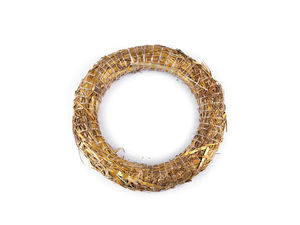 Premium Straw Wreath Base (25 cm) for Floral Arrangements & Crafting
