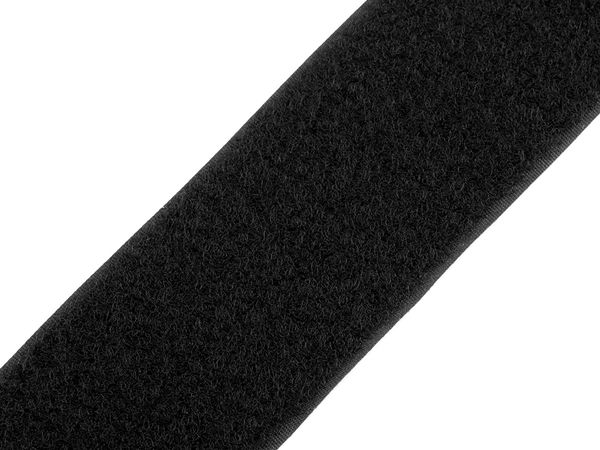 50mm Sew-On Plush Loop Fastener Tape - High-Durability Hook & Loop Component