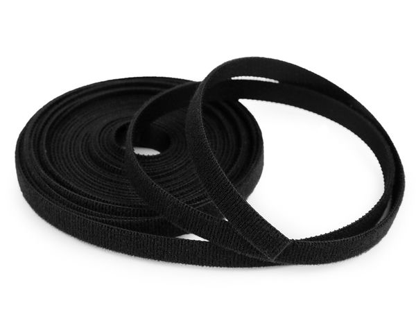 Double-Sided Hook and Loop Tape (10mm) - Multi-Purpose Self-Gripping Organizer Strap for Cable Management, Gardening, and Home Organization