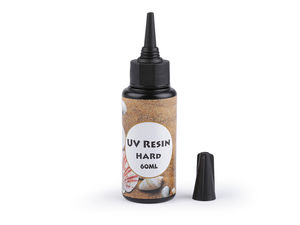 Premium Transparent UV Resin - 60ml Crystal Clear Quick-Curing Acrylic Resin for Jewelry Making, Bezel Casting, and DIY Crafts