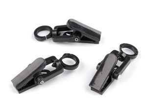 Premium Plastic Curtain Clips with Swivel Hooks – Heavy Duty Pinch Grip Hangers for Drapery, Curtains & Showers