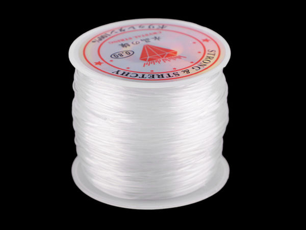 Premium Transparent Nylon Thread Ø0.8 mm - High-Strength Invisible Beading & Craft Line