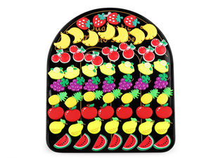 Premium Silicone Fruit Magnets Set - Colorful Decorative Organizers for Refrigerators, Whiteboards, and Chore Charts