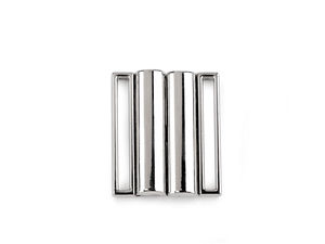 Premium 30mm Metal Swimwear and Belt Fastener - Nickel Finish