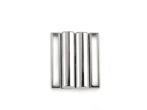 Premium 30mm Metal Swimwear and Belt Fastener - Nickel Finish