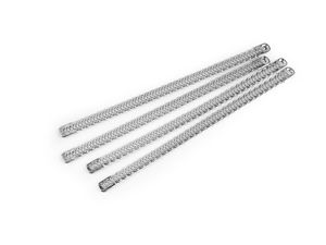 Premium Metal Corset Boning - 9mm x 20cm Flexible Support for Lingerie, Swimwear, and Structured Garments