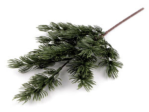 Realistic Artificial Conifer Twig - Flexible Faux Pine Branch for Wreaths, Floral Arrangements, and Holiday Decor