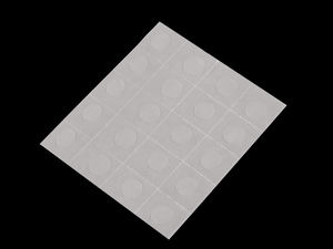 Premium Double-Sided Adhesive Gel Dots (12mm, 40-Pack) - Transparent Glue Points for Scrapbooking, Crafting, and DIY Projects