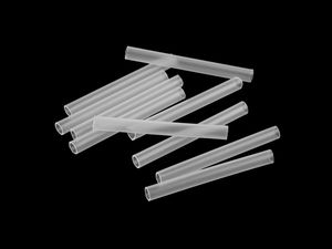 Premium Underwire Connector for Plastic Reinforcement (Ø 4.25mm) - Transparent Swimwear & Lingerie Component
