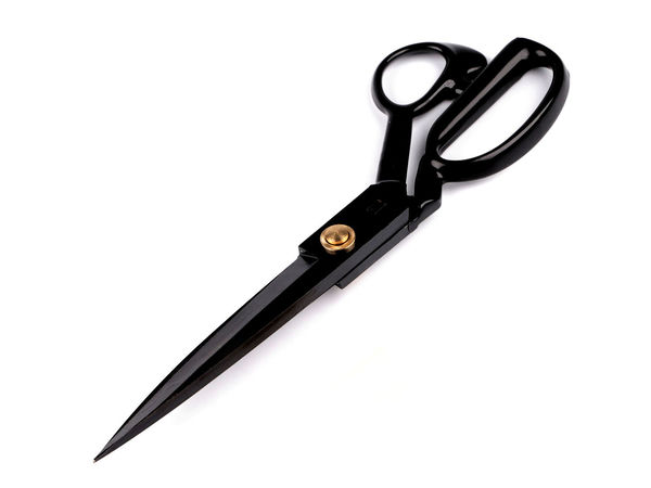 Professional 32cm Tailor's Shears - Premium Heavy-Duty All-Metal Fabric Scissors with Ergonomic Handle and Seam Ripper