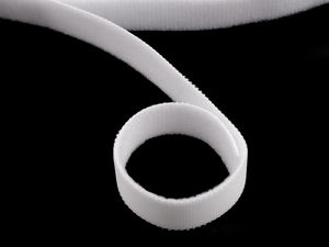 Premium Low-Profile Double-Sided Hook and Loop Fastener Tape - 15mm Slim Back-to-Back Organizer Strap
