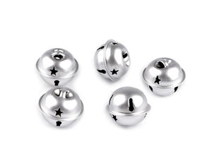 Premium Matte Metal Jingle Bells for Crafts, Wreaths, and Christmas Decor - 24mm & 30mm