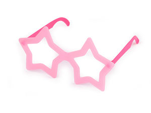 Glow-in-the-Dark Neon Party Glasses - Star & Stripe Retro Eyewear for Carnivals, Birthdays, and Festivals