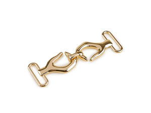 Premium Decorative Metal Fastener & Buckle Loop (20mm) - Elegant Strap & Belt Connector for Handbags and Fashion Accessories