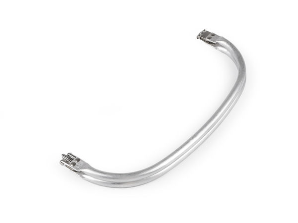 Premium Aluminum Handbag Frame & Handle for Bag Making - Nickel Finish