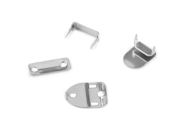 Premium No-Sew Trouser and Skirt Fasteners - 4-Piece Stainless Steel Hooks
