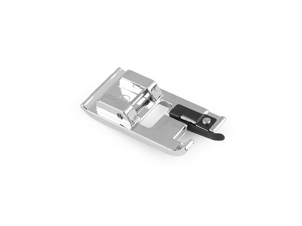 Universal Metal Presser Foot for Sewing Machines - Straight Stitch, Overlock & Hemming Attachments