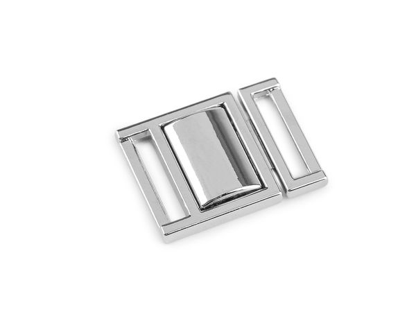 Premium 16mm Metal Interlocking Mini Belt Buckle Fastener
