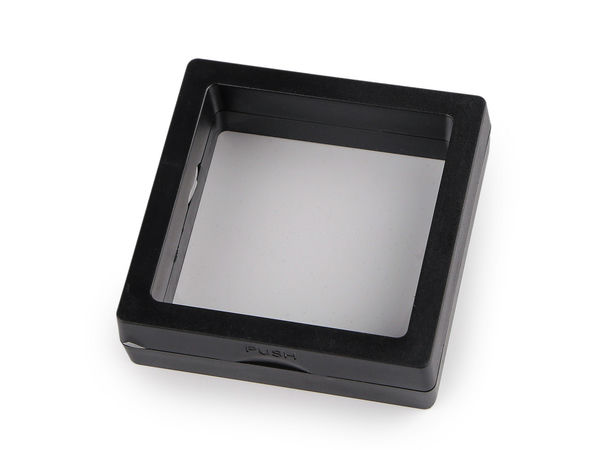 3D Floating Frame Jewellery Display Box and Premium Gift Packaging (7x7 cm)
