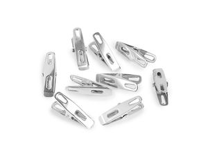 Premium Metal Craft Pins and Pegs (12x47mm) - Heavy-Duty Utility Clips for Sewing, Home Decor, and DIY Art Projects