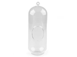 Premium Glass Aerarium Cylinder - 10.5 x 29 cm Hanging & Tabletop Glass Terrarium Decor