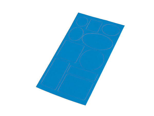 Waterproof Self-Adhesive Fabric Repair Patches - Multi-Shape Instant Mending Kit for Clothes, Raincoats, and Umbrellas