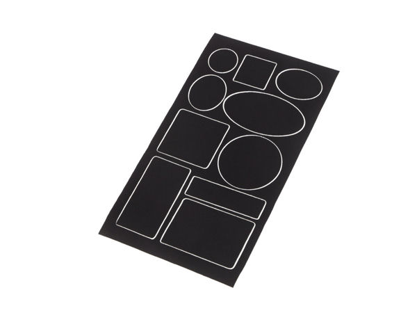Waterproof Self-Adhesive Fabric Repair Patches - Multi-Shape Instant Mending Kit for Clothes, Raincoats, and Umbrellas