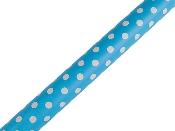 Premium Polka Dot Gift Wrapping Paper Roll (0.7m x 2m) - Matte Finish, Tear-Resistant Craft Wrapping for Birthdays, Holidays & Celebrations