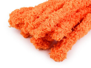 Jumbo Micro Plush Chenille Stems (20mm x 100cm) - Soft Fuzzy Craft Wires for DIY Toy Making