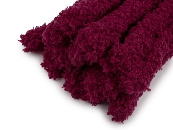 Jumbo Micro Plush Chenille Stems (20mm x 100cm) - Soft Fuzzy Craft Wires for DIY Toy Making