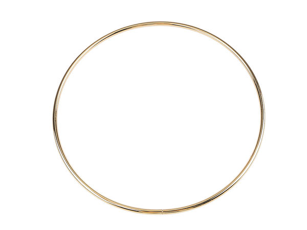 Premium Metal O-Ring Craft Hoop & Purse Handle (Ø21.3cm) | Unwelded Round Metal Ring for Bags, Dreamcatchers & DIY Crafts