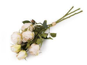 Premium Lifelike Artificial Rose Bouquet for Home Decor, Wreaths, and Floral Arrangements