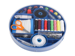Premium Home & Travel Sewing Kit - Complete Mending & Repair Set with Organizer Box, Sewing Machine Bobbins, and Tailoring Accessories