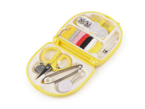 Compact Travel Sewing Kit with Organizer Case – Portable Mini Sewing Supplies Set for Quick Clothes Repairs & Travel Emergency