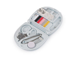 Compact Travel Sewing Kit with Organizer Case – Portable Mini Sewing Supplies Set for Quick Clothes Repairs & Travel Emergency