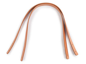 Premium Cognac Brown Genuine Leather Bag Handle (1.5 cm x 45 cm) for Handbag, Purse & Backpack Making and Restoration
