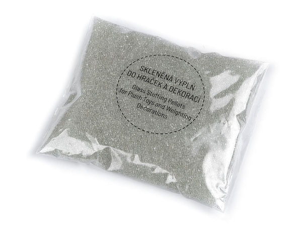 Premium Glass Microbead Filling for Toys, Crafts, and Home Decor (250g)