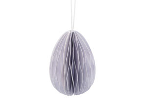 3D Honeycomb Paper Easter Egg Hanging Ornament with Magnetic Closure