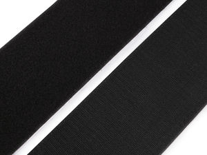 Premium Heavy-Duty Self-Adhesive Hook and Loop Fastener Tape - 10 cm Width (Black)