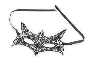 Elegant Lace Masquerade Eye Mask - Premium Carnival Party Costume Accessory