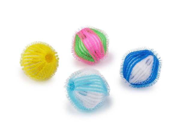 Premium Reusable Laundry Pet Hair & Lint Remover Balls for Washing Machine (Set of 4)
