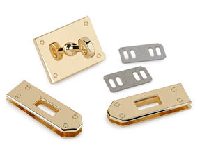 Luxury Rotating Handbag Clasp & Lock Set - Premium Hardware for Purse Making & DIY Bags