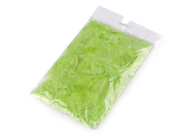Natural Decorative Hen Feathers (5-10 cm) for Crafts, Floristry & Costumes - 200-Piece Pack