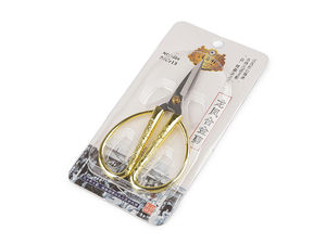 Premium Japanese Decorated Gold Metal Embroidery & Sewing Scissors (13 cm & 15 cm)