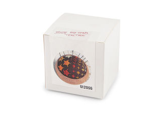 Premium Wooden-Base Needlepoint Embroidery Kit - Complete DIY Pincushion Craft Set