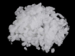 Premium Hollow Fiber Polyester Ball Filling & Toy Stuffing - Unbleached Natural White, 500g Bag