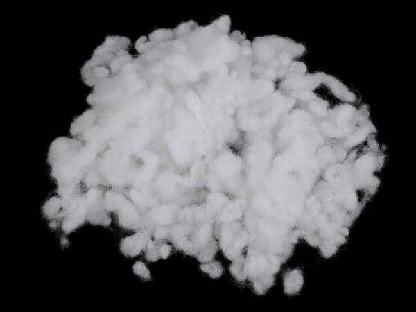 Premium Hollow Fiber Polyester Ball Filling & Toy Stuffing - Unbleached Natural White, 500g Bag