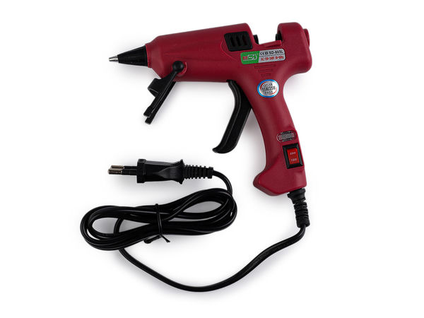 Dual-Power Hot Melt Glue Gun (15W / 35W) | Precision 7mm Craft Glue Gun with Stand