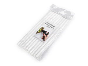 Premium Transparent Hot Melt Glue Sticks - 11mm Diameter, 25cm Length - High-Strength, Non-Yellowing Adhesive for Crafts, DIY, and Repairs